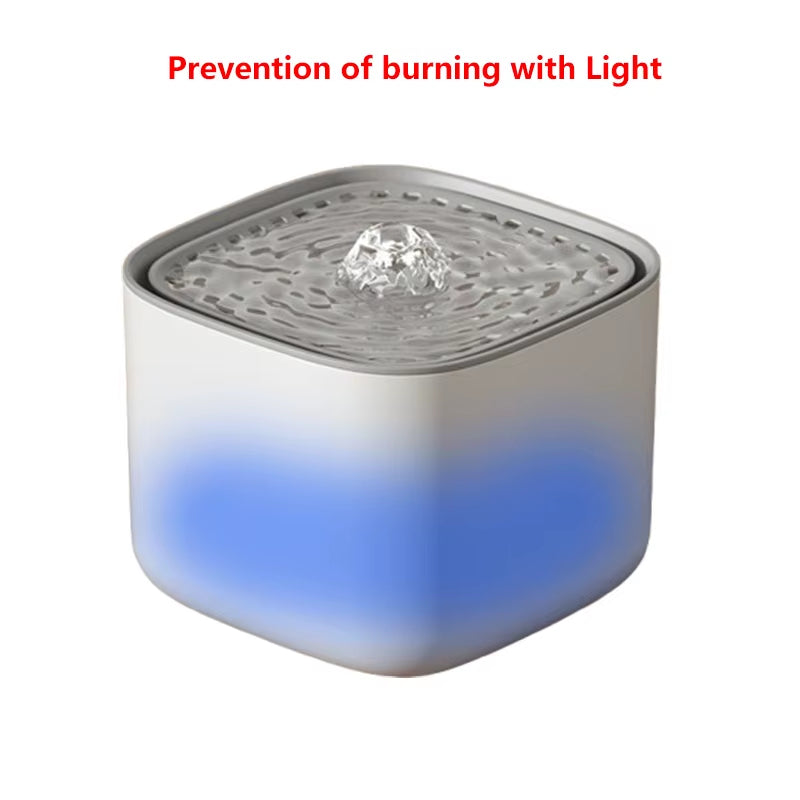 Upgrade Your Pet's Hydration with the 3L Large Capacity Automatic Pet Fountain and Feeder - Perfect for Cats and Dogs!