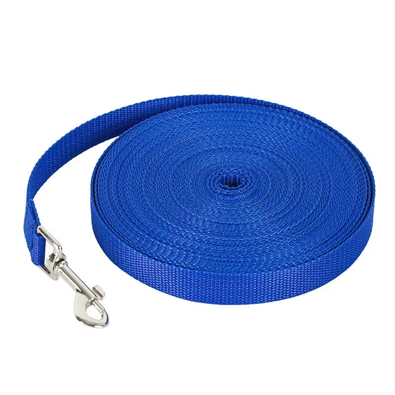 Durable Nylon Pet Dog Training Leash - Perfect for Small and Large Dogs, Available in 1.5/3/5/6M Lengths