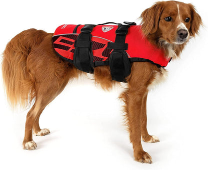 EzyDog DFD Dog Life Jacket - Premium Adjustable Safety Vest for Small Dogs with Enhanced Flotation and Reflective Trim - Perfect for Swimming Adventures!