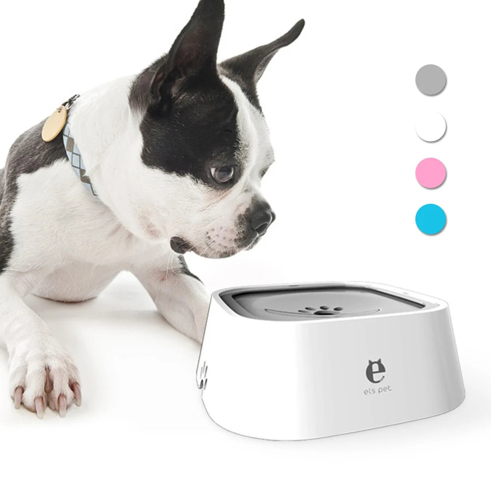 Revolutionary 1.5L Dog Water Bowl - Spill-Proof, Floating Design for Clean and Dry Drinking!