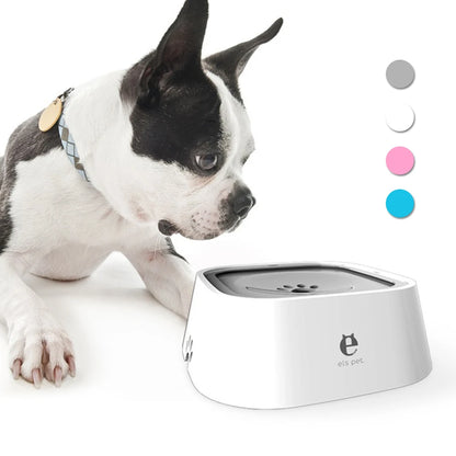 Revolutionary 1.5L Dog Water Bowl - Spill-Proof, Floating Design for Clean and Dry Drinking!