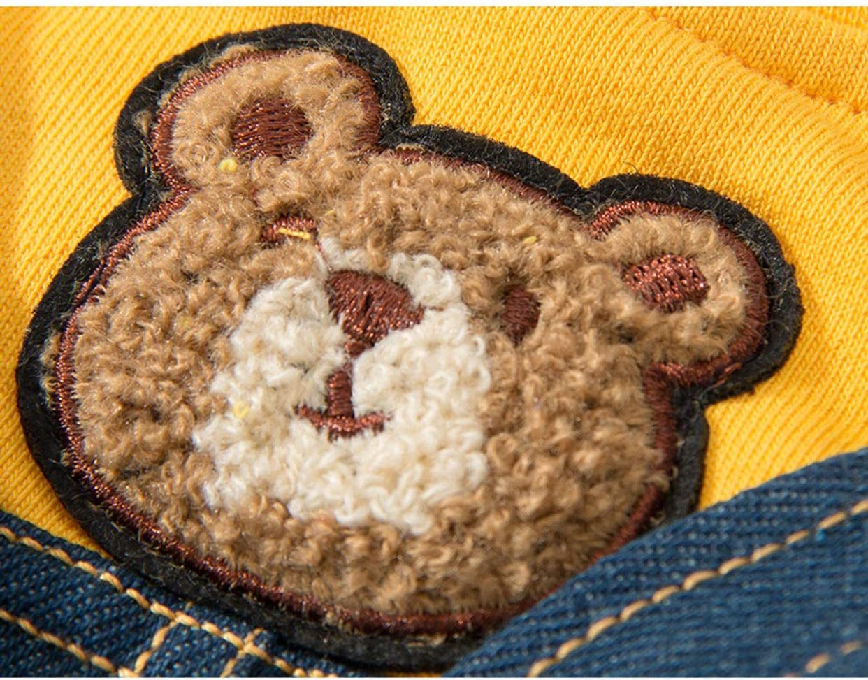 Trendy Denim Overalls for Small and Medium Dogs - Stylish Costumes for Every Occasion