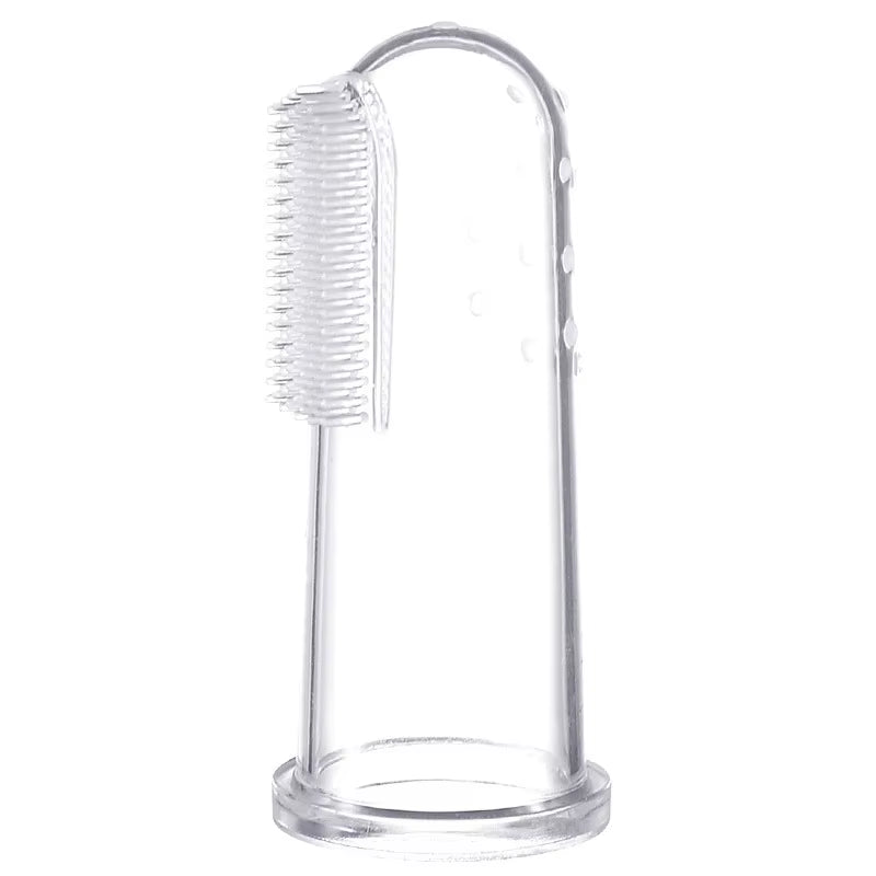 Revolutionary Super Soft Pet Finger Toothbrush for Dogs and Cats - Ultimate Teeth Care Tool for Fresh Breath and Tartar Removal