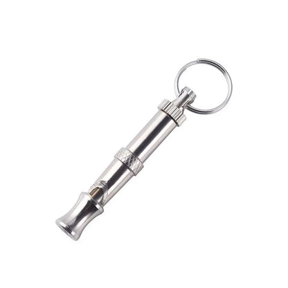 Elevate Your Pet Training with Our Adjustable Ultrasonic Stainless Steel Dog Whistle – Perfect for Dogs and Cats!