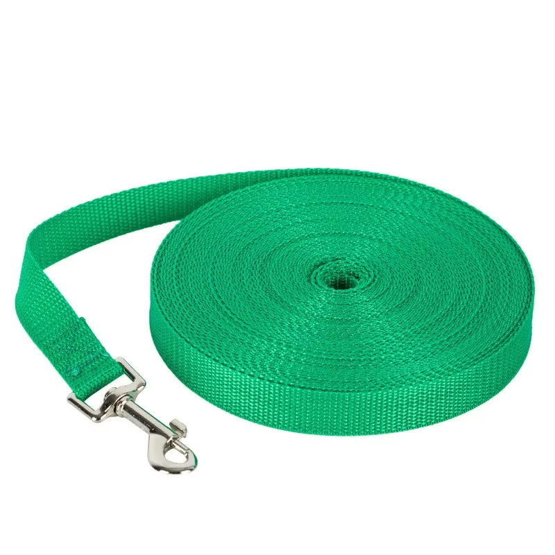 Durable Nylon Pet Dog Training Leash - Perfect for Small and Large Dogs, Available in 1.5/3/5/6M Lengths