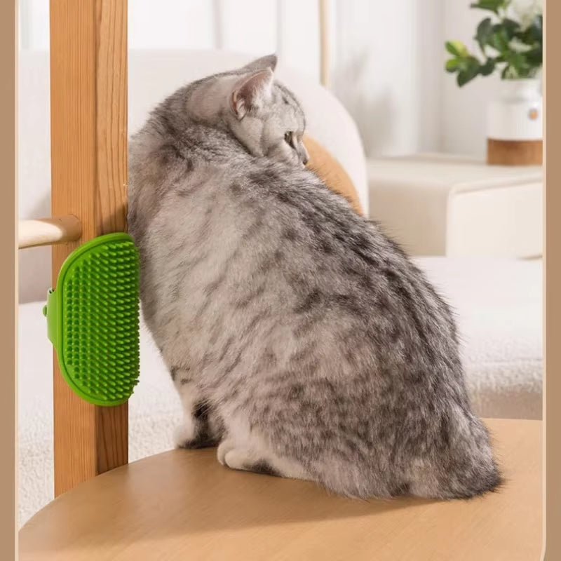 Pet Bath Brush Massage Gloves Cat Dog Grooming Comb Deshedding Tool Waterproof Soft Bristle Cleaning Supplies for Shedding Hair