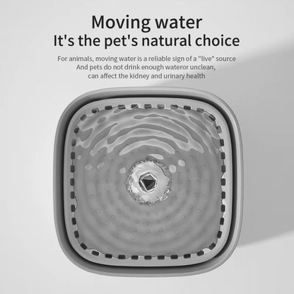 Upgrade Your Pet's Hydration with the 3L Large Capacity Automatic Pet Fountain and Feeder - Perfect for Cats and Dogs!