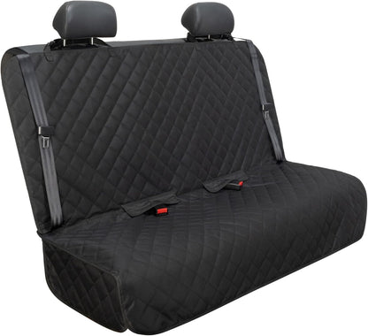 Ultimate Heavy-Duty Waterproof Nonslip Pet Car Seat Cover - Perfect Protection for Dogs in Your Vehicle, Truck & SUV (Black)