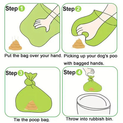 Eco-Friendly Dog Poop Bags for Hassle-Free Outdoor Clean-Up - Essential Pet Supplies!