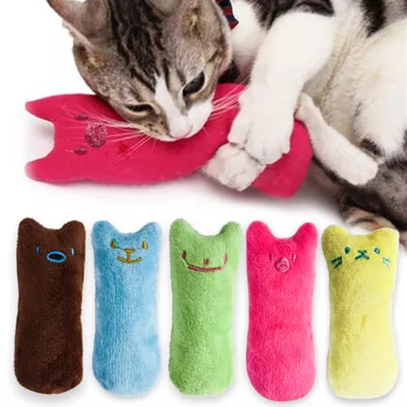 Engaging Catnip Chew Toys - Interactive Plush for Happy Kittens and Cats