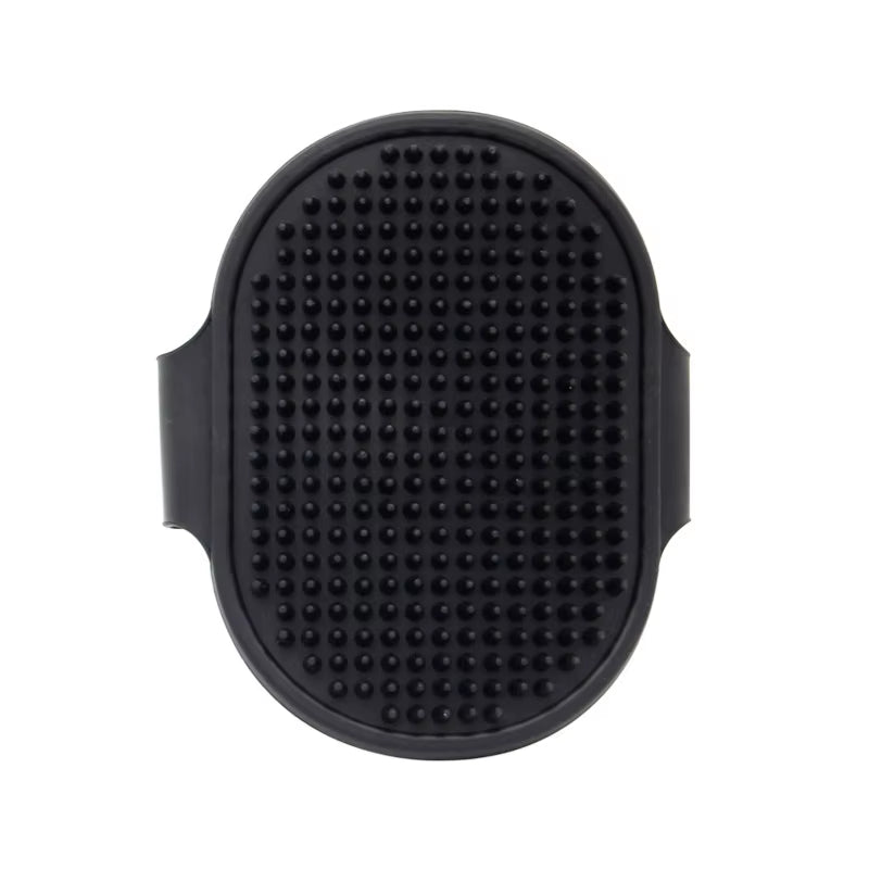 Pet Bath Brush Massage Gloves Cat Dog Grooming Comb Deshedding Tool Waterproof Soft Bristle Cleaning Supplies for Shedding Hair
