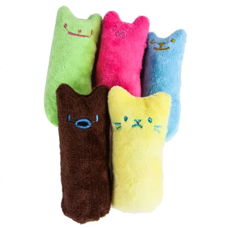 Engaging Catnip Chew Toys - Interactive Plush for Happy Kittens and Cats