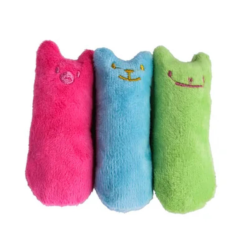 Engaging Catnip Chew Toys - Interactive Plush for Happy Kittens and Cats