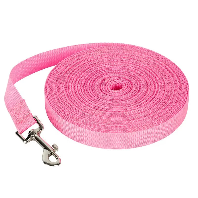 Durable Nylon Pet Dog Training Leash - Perfect for Small and Large Dogs, Available in 1.5/3/5/6M Lengths